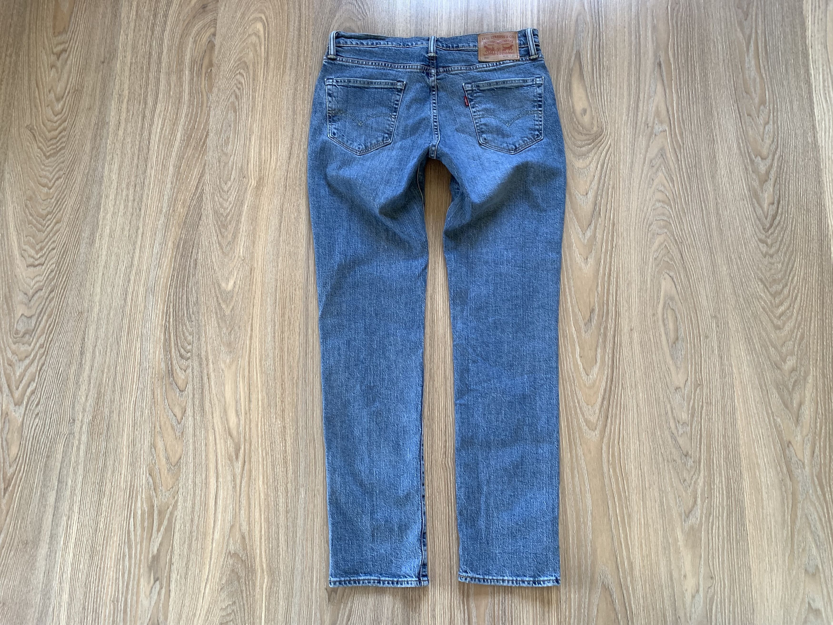 Levi's × Vintage Levis 511 Stretch Light Blue Denim Jeans Size US 34 / EU 50 - 3 Thumbnail