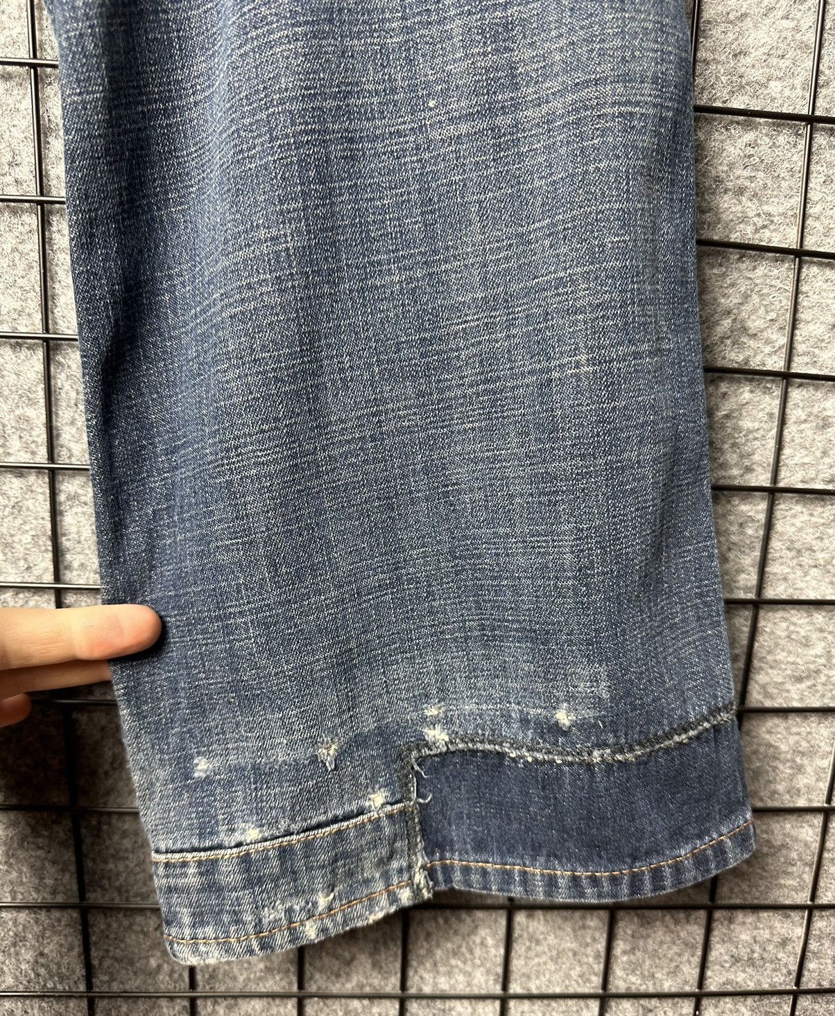 G-Star G Star Raw Streetwear Seam Detail Distressed Jeans Size 31 Size US 31 - 9 Thumbnail