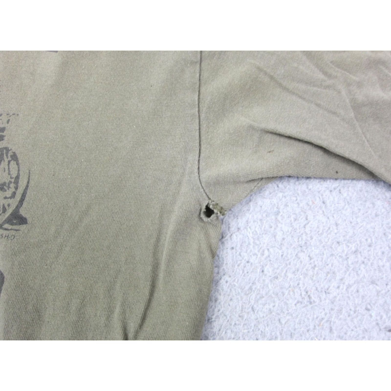 Harley Davidson VINTAGE Harley Davidson Shirt Adult Large Green Mens Made in USA Wrecking Crew Size US L / EU 52-54 / 3 - 6 Thumbnail