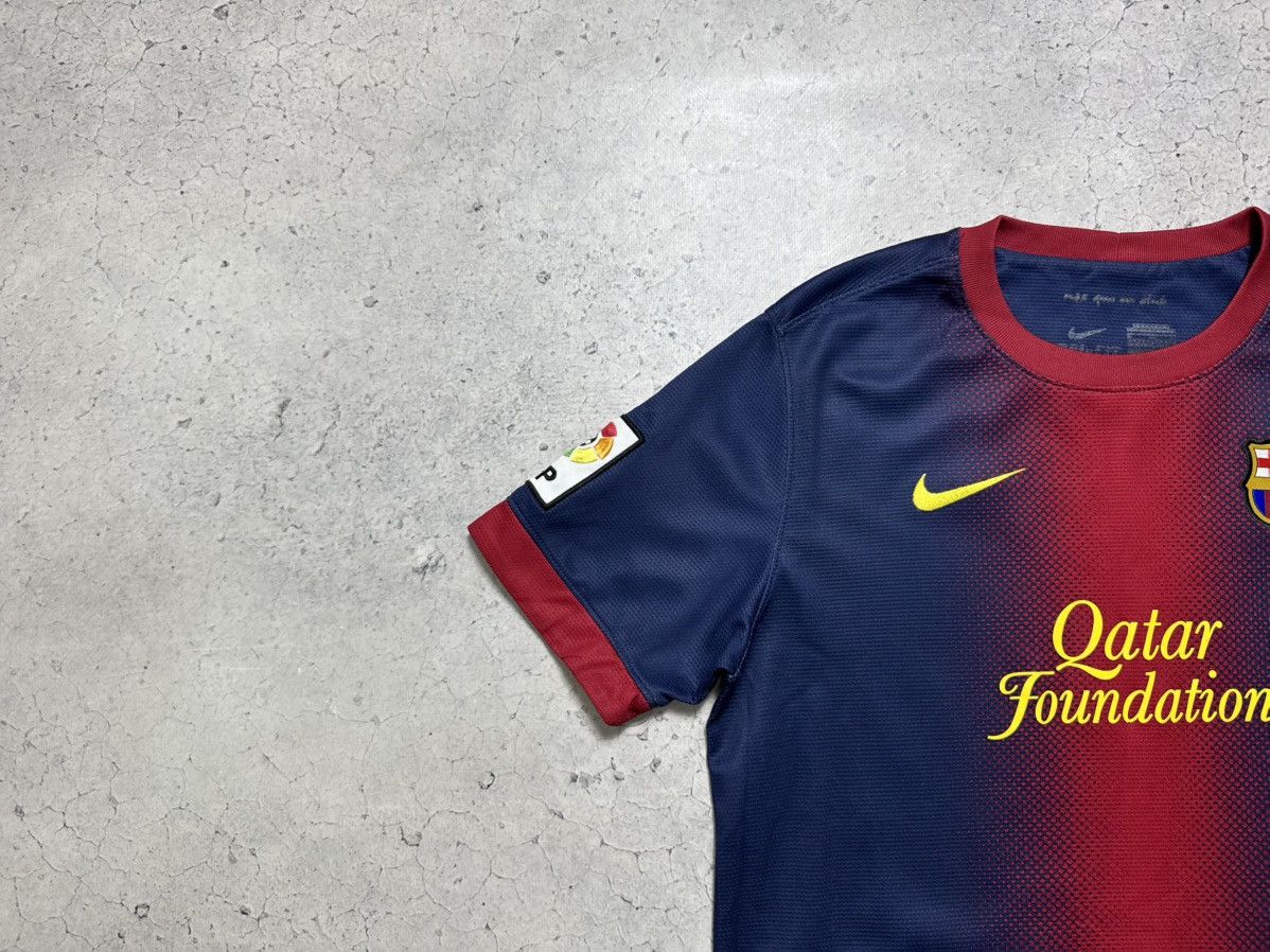 Nike Nike FC Barcelona 2012/2013 Vintage Soccer Jersey Size US S / EU 44-46 / 1 - 5 Thumbnail