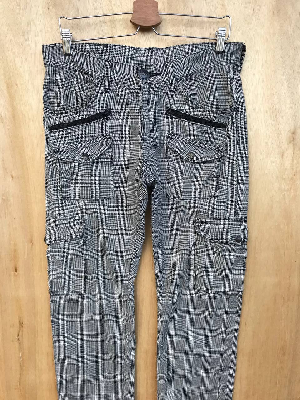 Beauty Beast × Lee Lee Riders Japan Bondage 8pockets checkered cargo pant Size US 29 - 6 Thumbnail