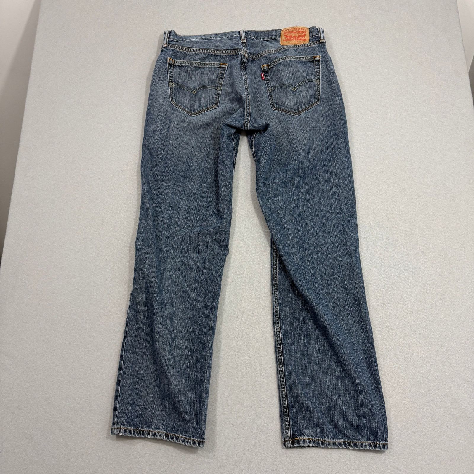 Levi's Vintage Levis 559 Jeans Men's 36x30 Blue Relaxed Straight Size US 36 / EU 52 - 7 Thumbnail