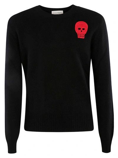 Alexander McQueen o1y1024 Sweater in Black Size US M / EU 48-50 / 2 - 1 Thumbnail