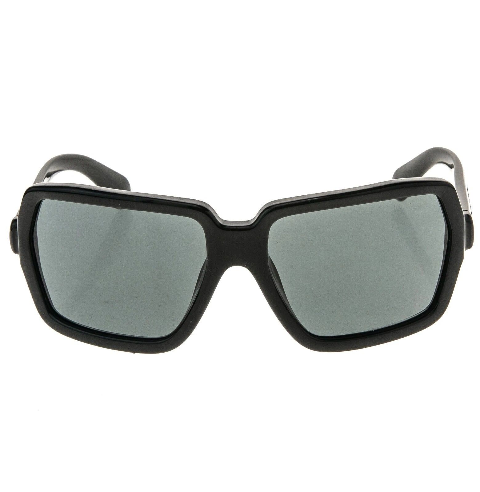 Miu Miu MIU MIU CORE MU06WS Black Geometric Square Fashion 06W Size ONE SIZE - 11 Thumbnail