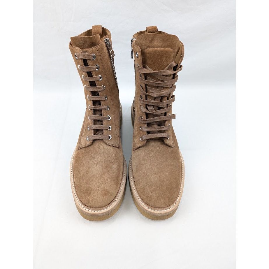 Amiri o1rshd1 Combat Crepe Sole Boots in Brown/Natural Size US 11.5 / EU 44-45 - 13 Thumbnail