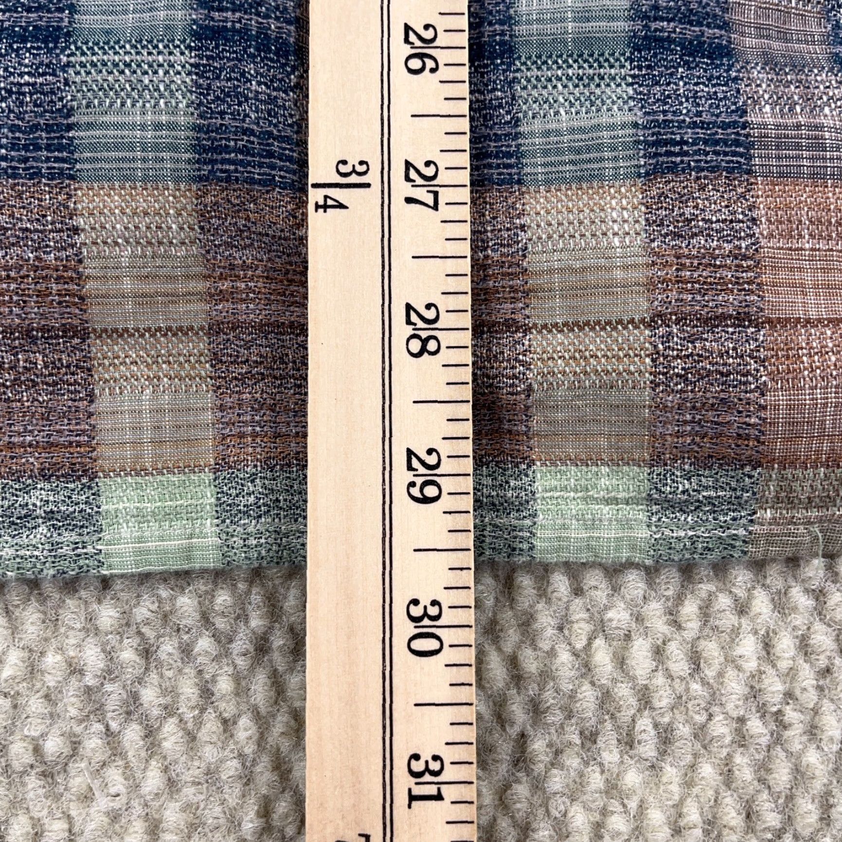 Carbon2Cobalt Carbon 2 Cobalt Shirt Men XL Multicolor Blue Green Striped Plaid Flannel Button-Up Size US XL / EU 56 / 4 - 7 Thumbnail