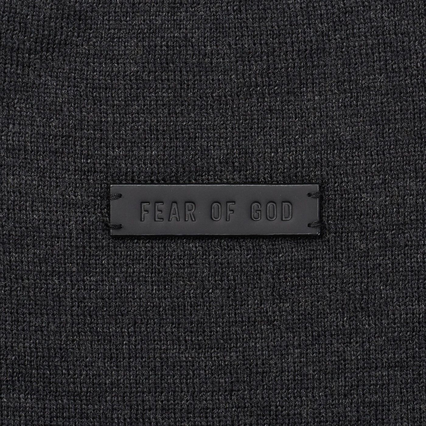 Fear of God FEAR OF GOD Dark Gray Virgin Wool Knit Turtleneck Sweater Size US L / EU 52-54 / 3 - 2 Thumbnail