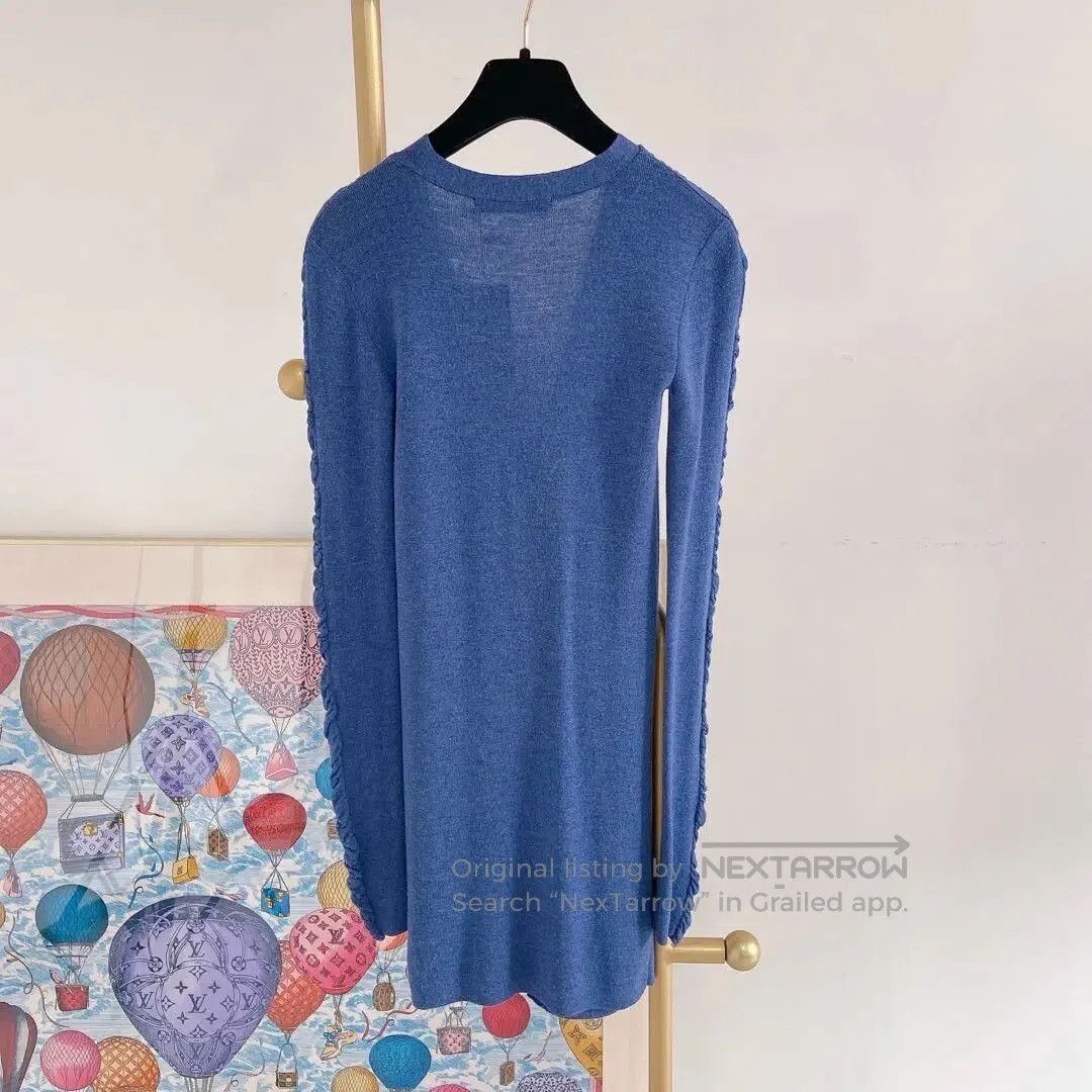 Balenciaga BALENCIAGA Blue Cardigan Size 36. Size XS / US 0-2 / IT 36-38 - 2 Thumbnail