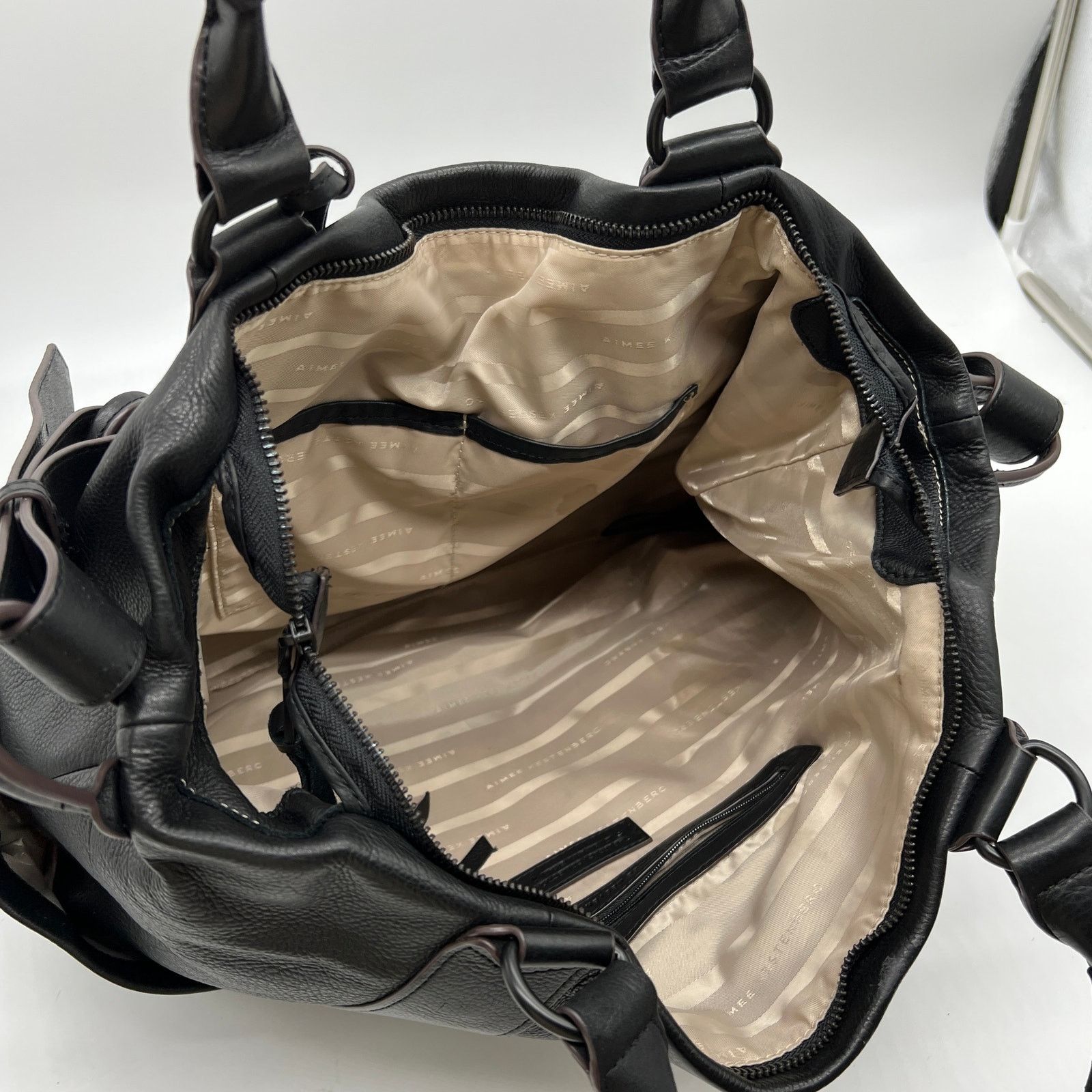 Other Aimee Kestenberg The Suzie Large Leather Sat Size ONE SIZE - 2 Thumbnail