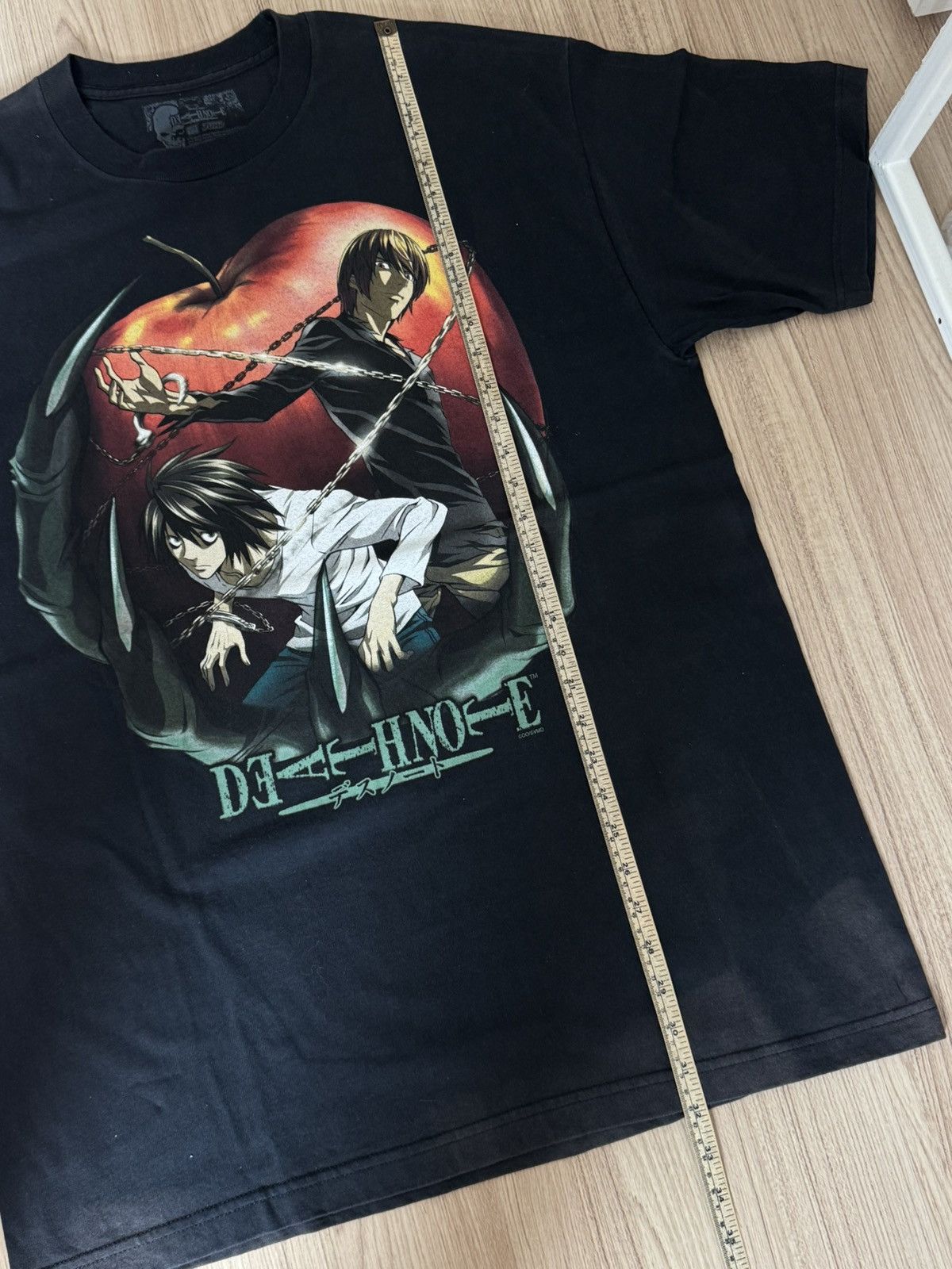 Anime × Cartoon Network × Vintage Vintage rare death note anime shirt Size US XL / EU 56 / 4 - 7 Thumbnail