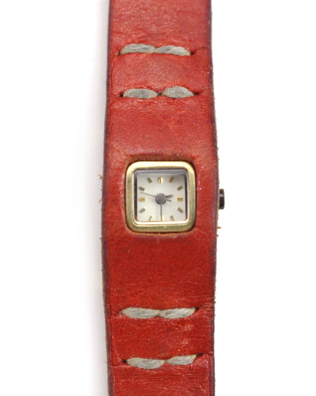 Issey Miyake × Seiko SS2018 SAMANSA MOS2 JAPAN HANDCRAFT LEATHER CUFF WATCH Size ONE SIZE - 1 Thumbnail