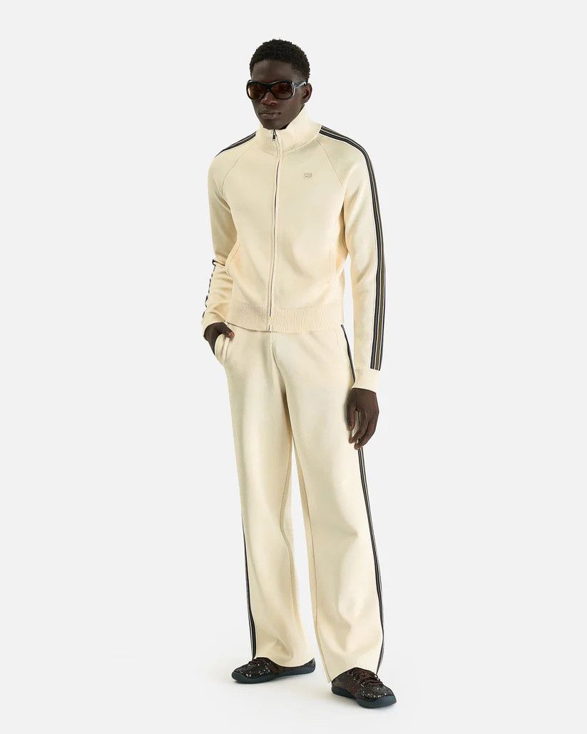 Wales Bonner o1s1v1r1oon0825 Tide Track Top in White/Ivory Size US S / EU 44-46 / 1 - 4 Thumbnail