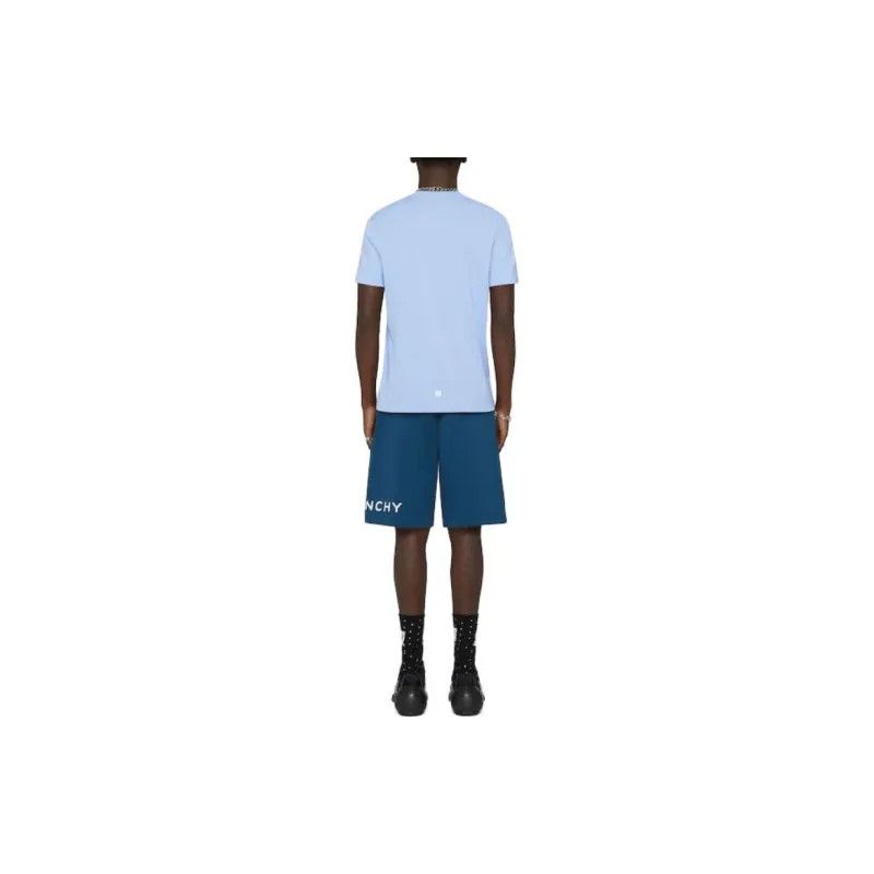 Givenchy o1w1db10325 Slim Fit T-Shirt in Light Blue Size US M / EU 48-50 / 2 - 6 Thumbnail