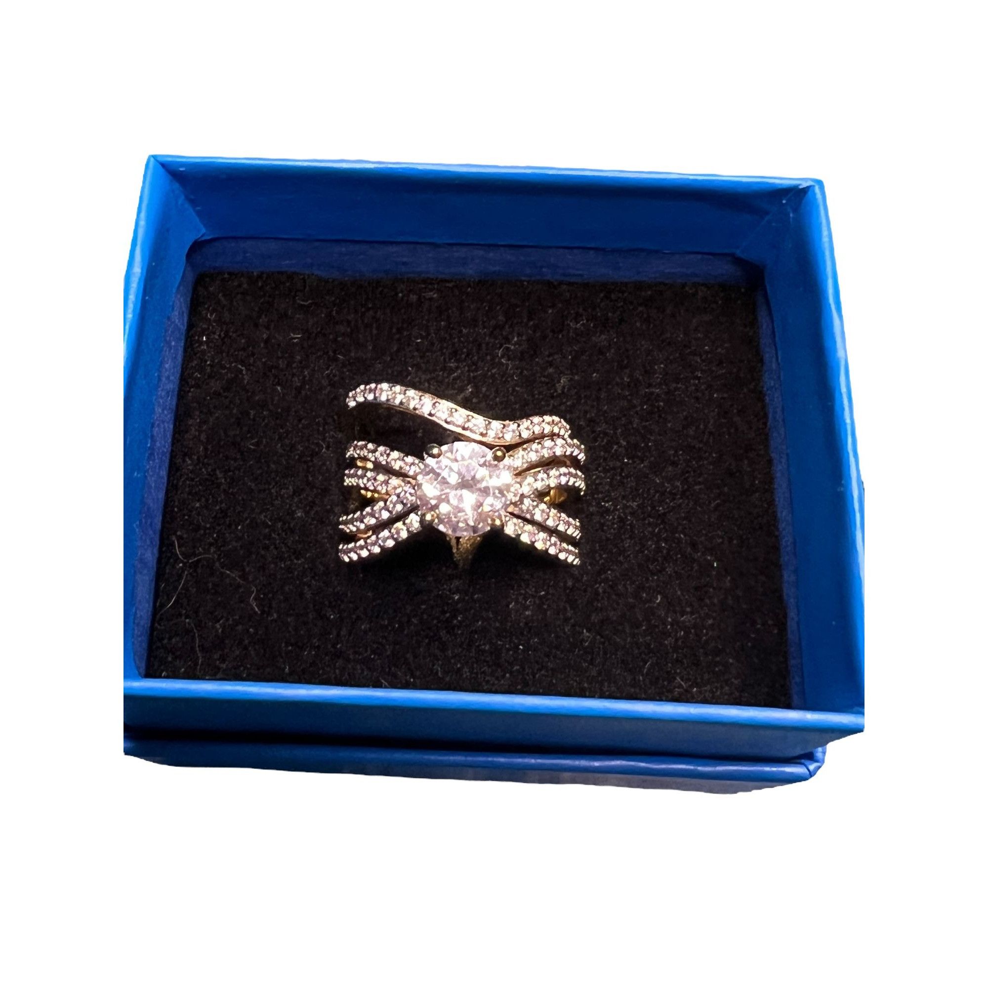 Palm Beach Jewelry 2 Piece Bridal Ring Set Sterling Silver G