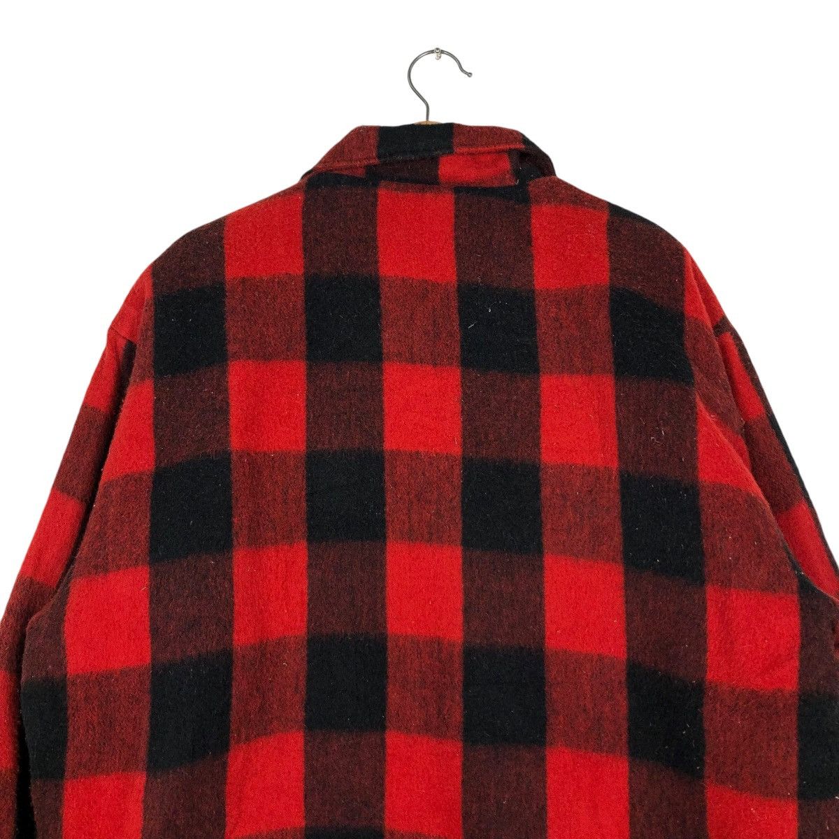 Japanese Brand 🔥VINTAGE WOOL BUTTON BOMBER JACKET HOUSTON TARTAN DESIGN Size US M / EU 48-50 / 2 - 11 Thumbnail