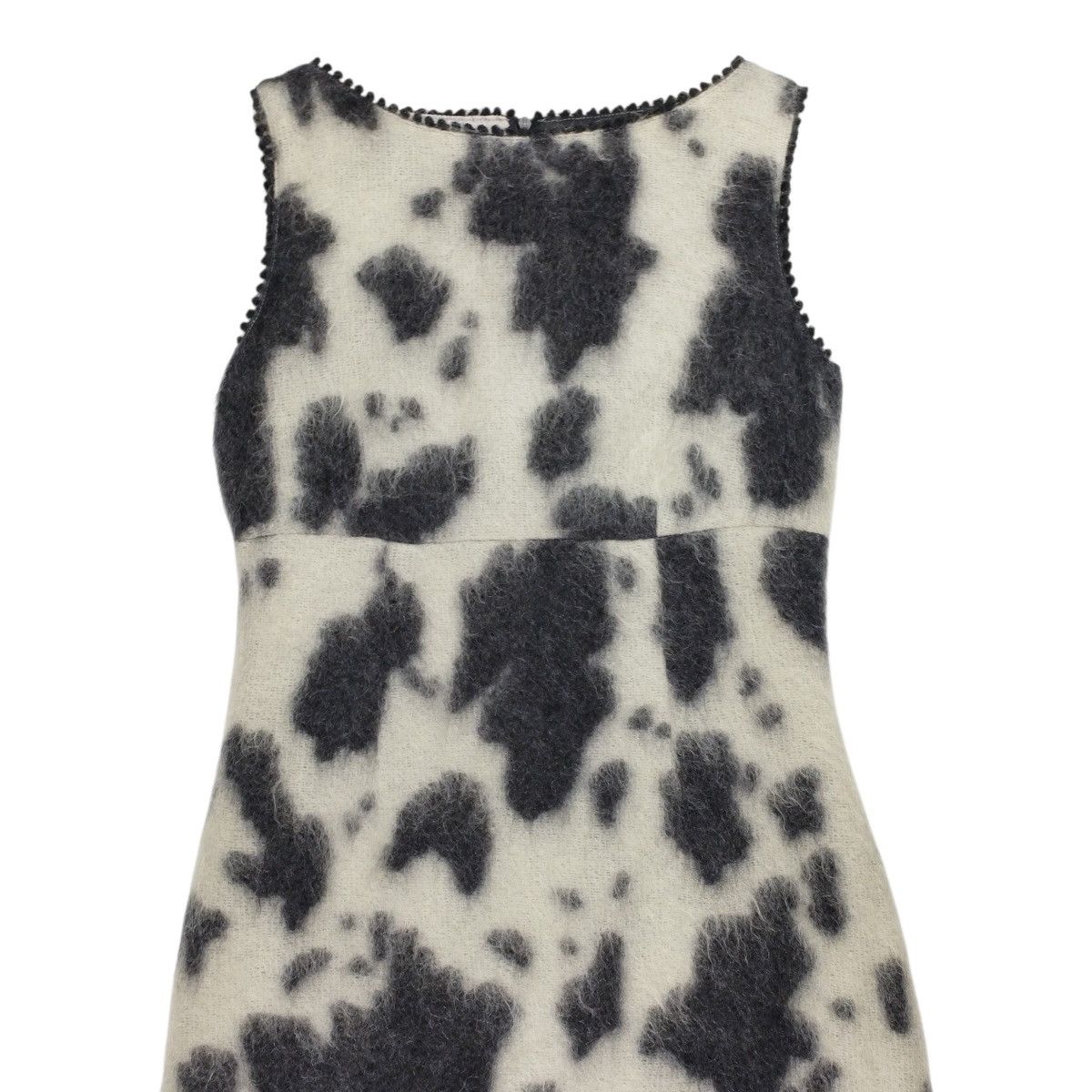 Moschino Moschino Cow Mohair Dress Size M / US 6-8 / IT 42-44 - 4 Thumbnail