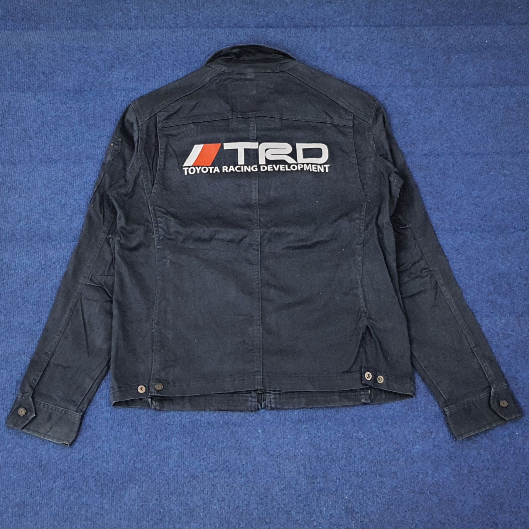 Japanese Brand Vintage TRD Toyota Motor Sports Custom Logo Jacket C224N23 Size US M / EU 48-50 / 2 - 1 Thumbnail