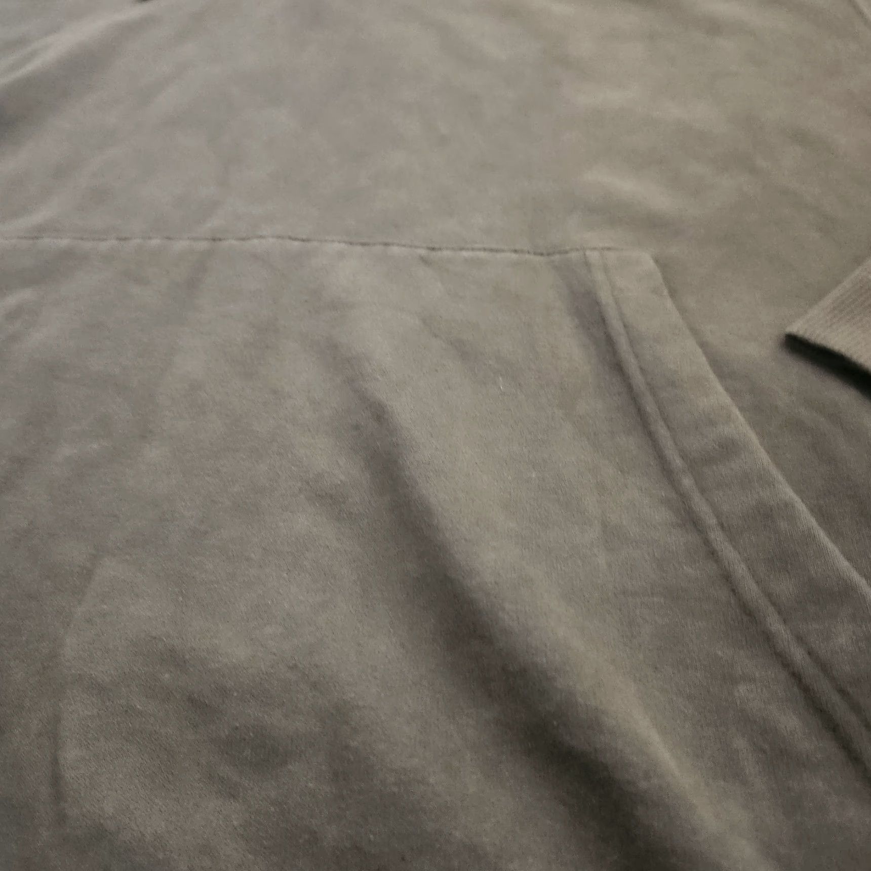 Topman Topman Hoodie Gray XL Mens Pullover Fleece Hooded Sweatshirt Pocket Drawstring Long Sleeve Cotton Polyester Regular Fit Machine Washable Size US XL / EU 56 / 4 - 6 Thumbnail
