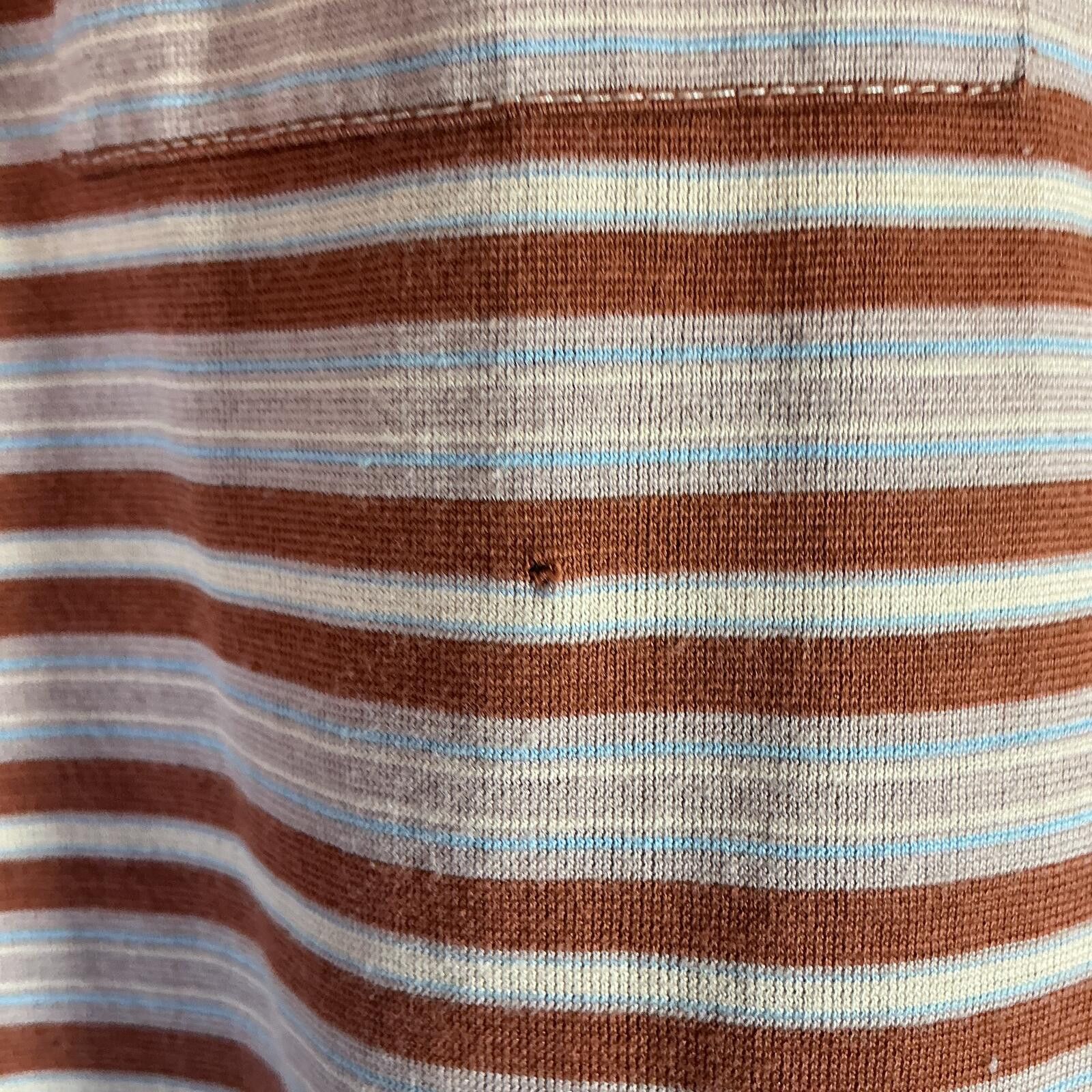 Other Vintage Jack Nicklaus Striped Knit Polo XL *FLAW see descr Size US XL / EU 56 / 4 - 2 Thumbnail