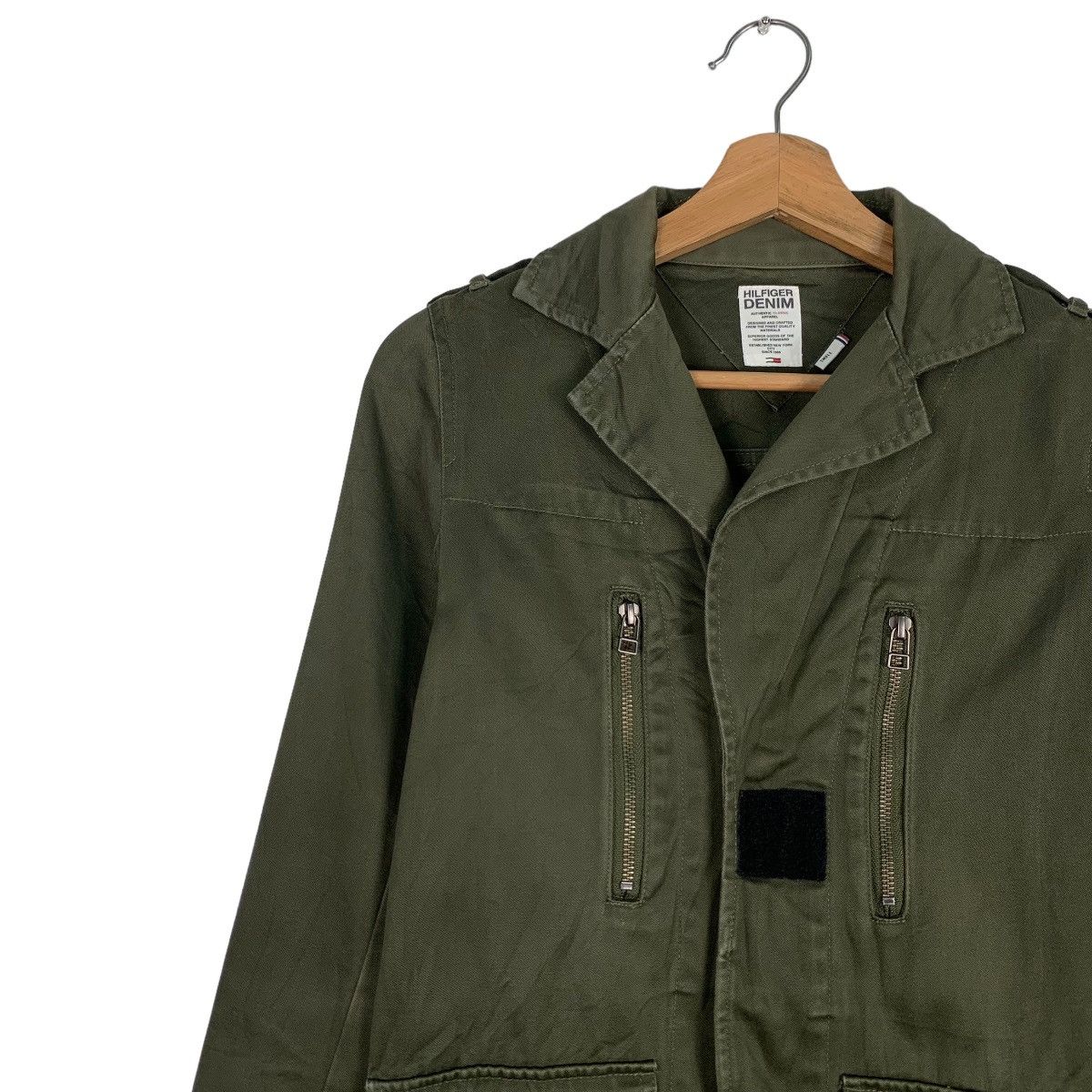 Tommy Hilfiger HILFIGER DENIM Four Pocket Field Jacket #0903-C40 Size US S / EU 44-46 / 1 - 6 Thumbnail