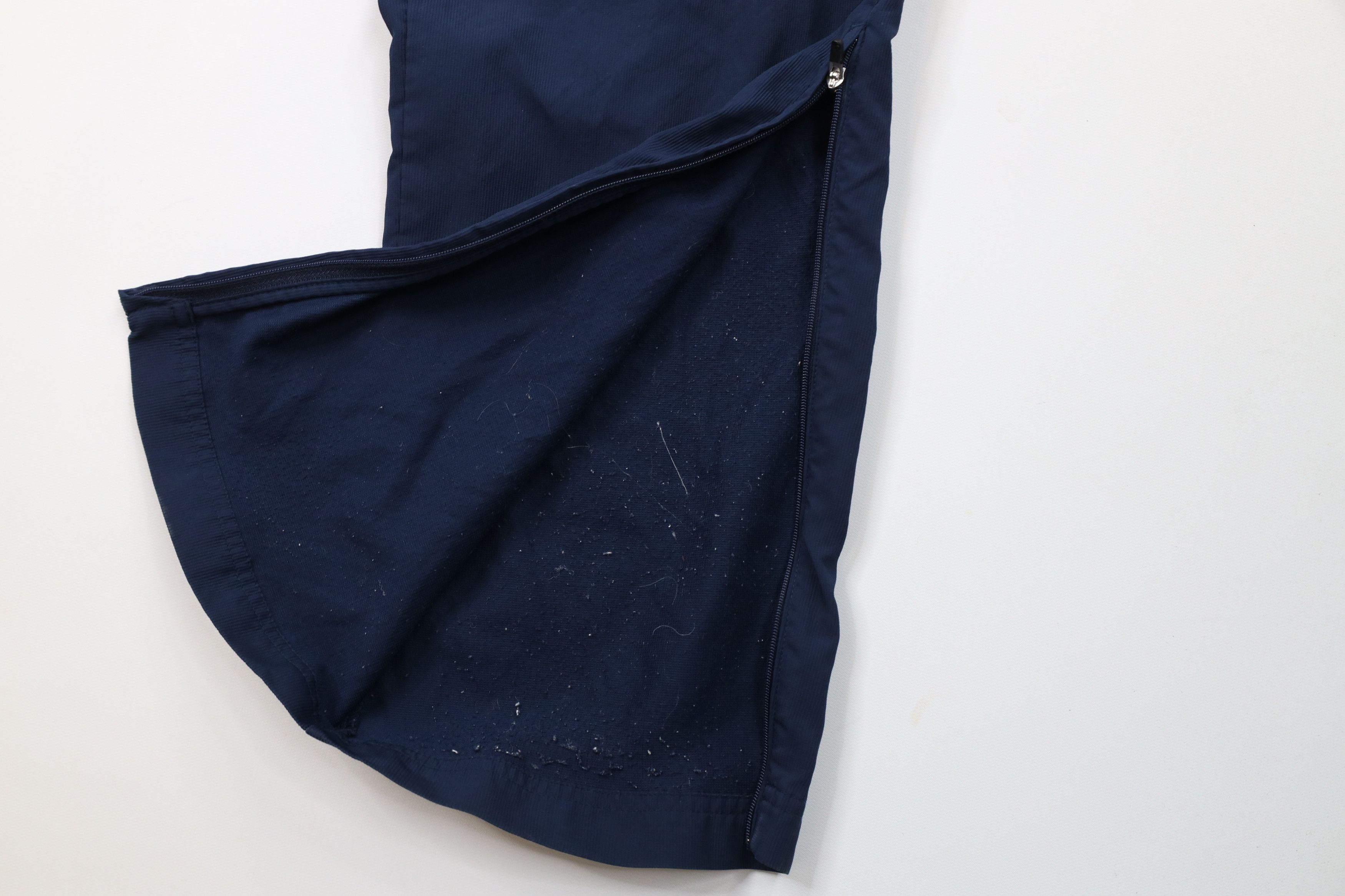 Nike Vintage Nike Mini Swoosh Ribbed Wide Leg Windbreaker Pants Size US 38 / EU 54 - 6 Thumbnail