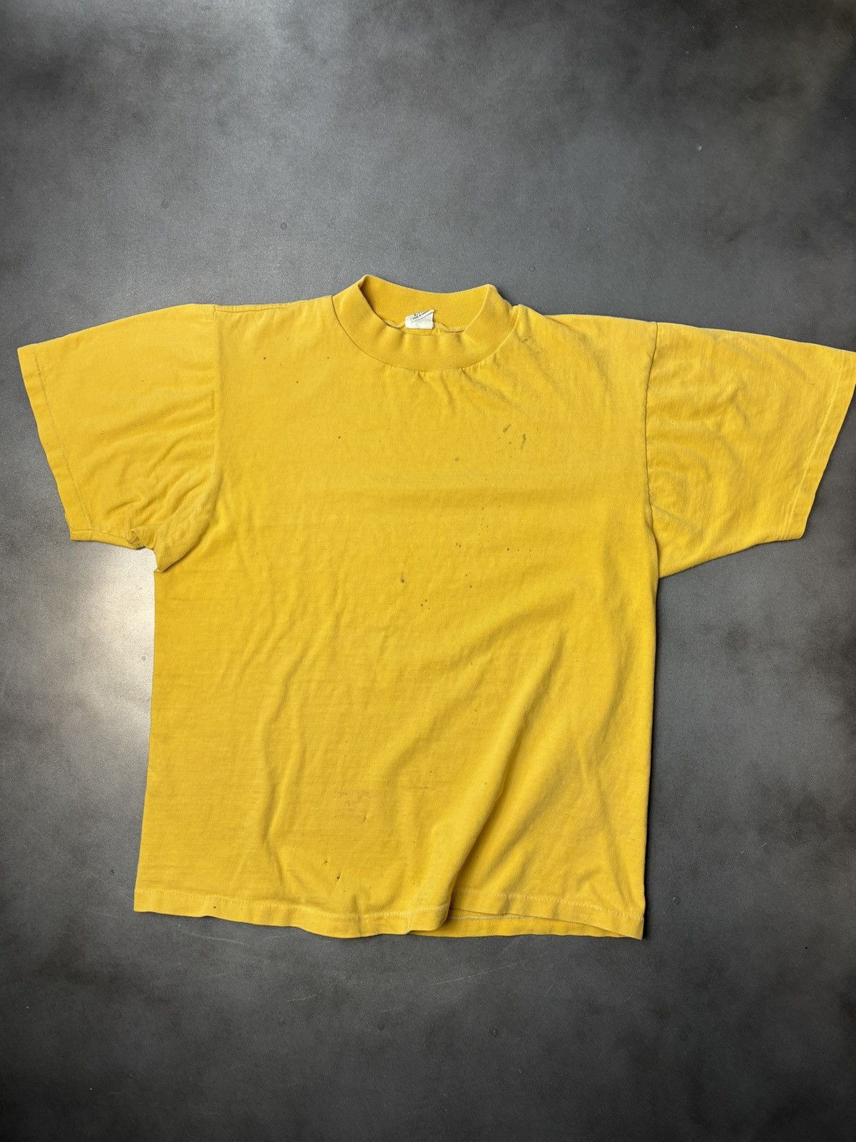 Jockey True Vintage Blank Tee 1960s Jockey Thrashed Faded Splatter Size US S / EU 44-46 / 1 - 1 Thumbnail