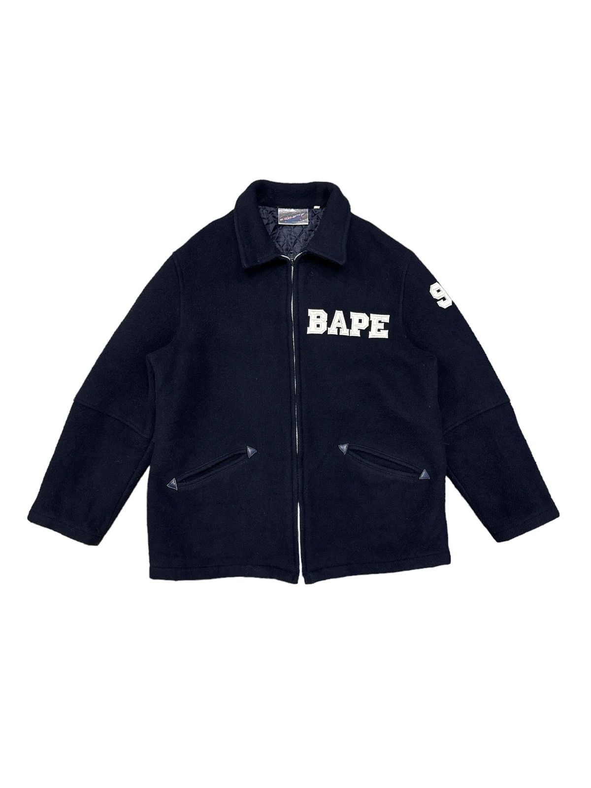 Bape 1990s BAPE MELTON JACKET Size US L / EU 52-54 / 3 - 1 Thumbnail