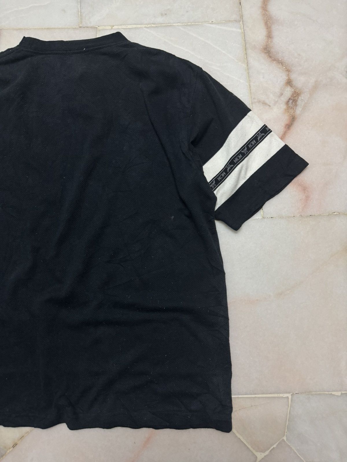 MCM THRASHED VINTAGE 90's MCM BLACK WHITE DIRTY FADED Size US L / EU 52-54 / 3 - 17 Thumbnail