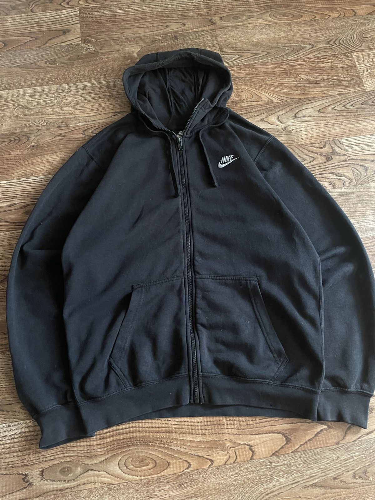 Other Vintage Nike Zip Hoodie Y2K Basic Fit 90s USA Style Size US L / EU 52-54 / 3 - 4 Thumbnail