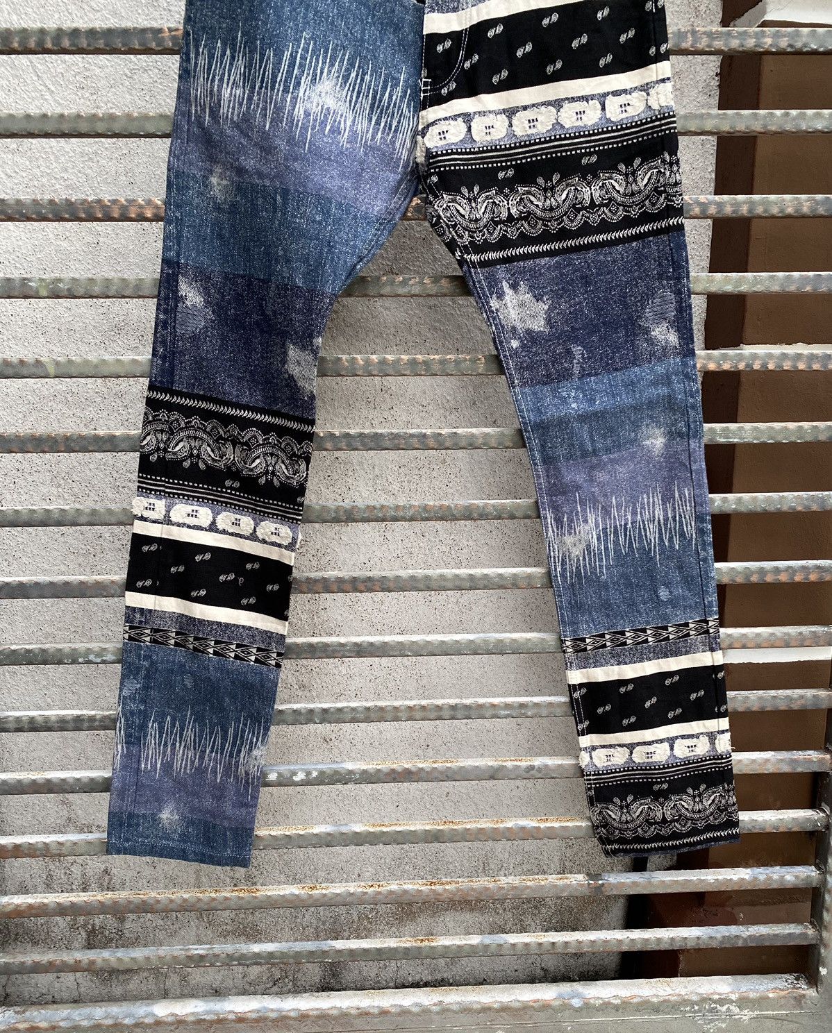 Kapital Iroquois Japan Paisley Shashiko Pants Size US 30 / EU 46 - 6 Thumbnail