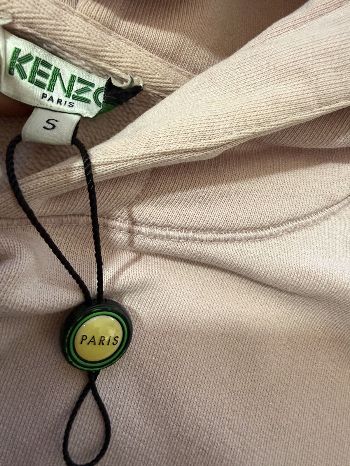 Kenzo Women’s Kenzo Paris Sweater Dress Hoodie Mesh Pink S Size S / US 4 / IT 40 - 4 Thumbnail