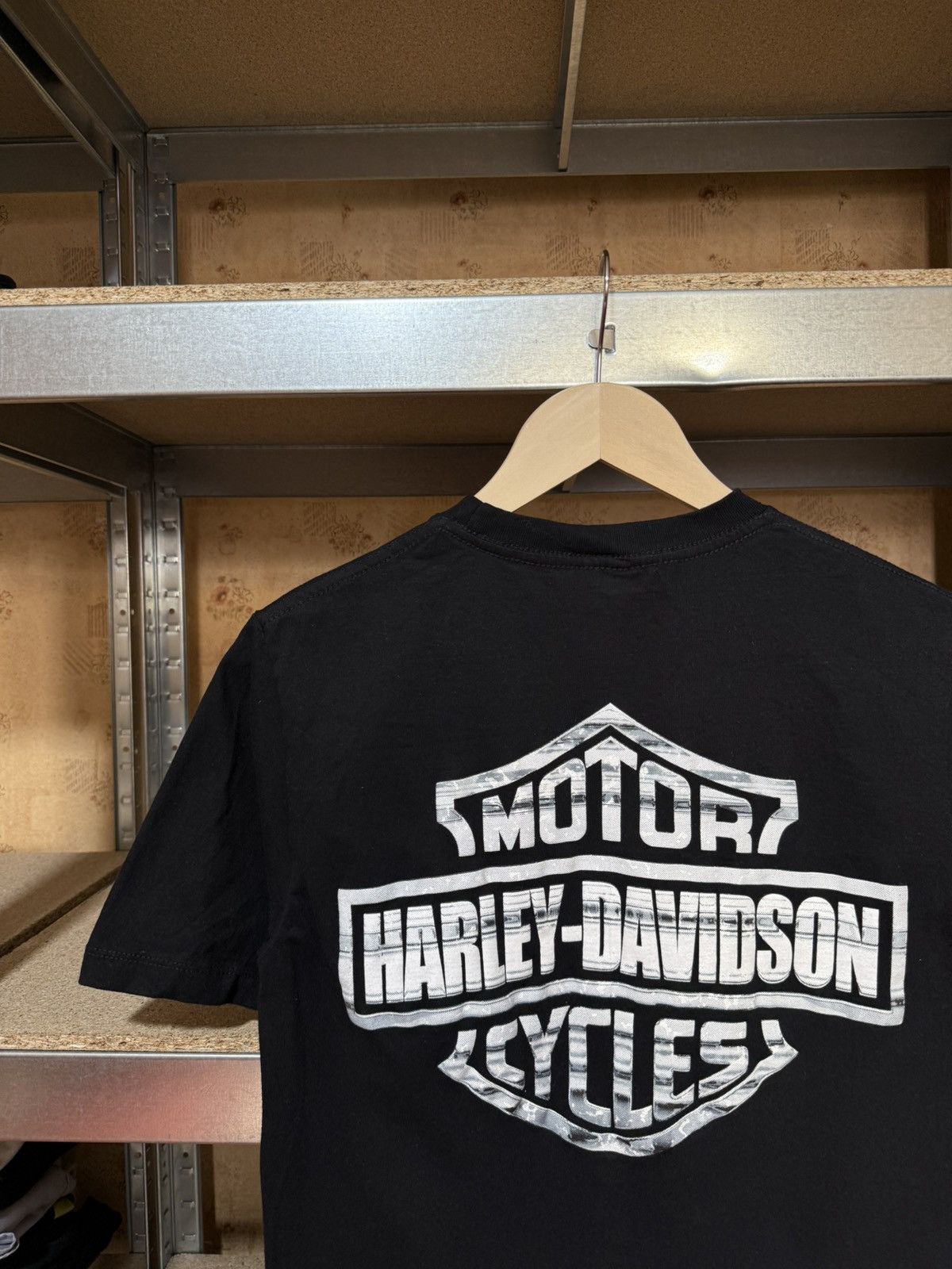 Harley Davidson × Vintage Vintage 90’s Harley Davidson Skull Bike Retro T-Shirt Y2K Size US S / EU 44-46 / 1 - 4 Thumbnail