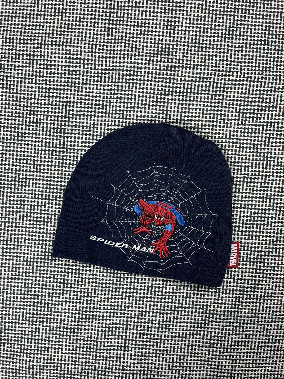 Marvel Comics × Vintage Vintage y2k marvel spider man cool beanie Size ONE SIZE - 1 Thumbnail