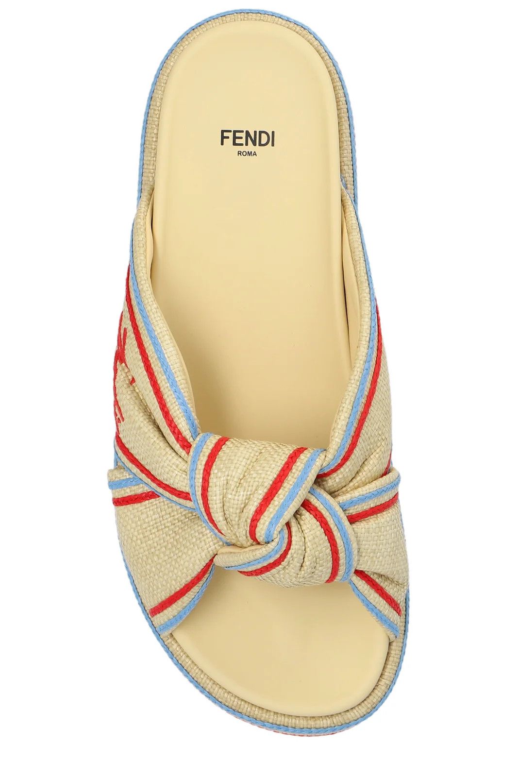 Fendi o1loc1c0824 Slides in Beige Size US 8 / IT 38 - 4 Thumbnail