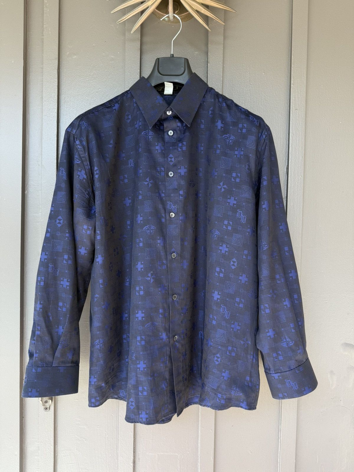 Versace Versace 90s button up shirt Size US L / EU 52-54 / 3 - 1 Thumbnail