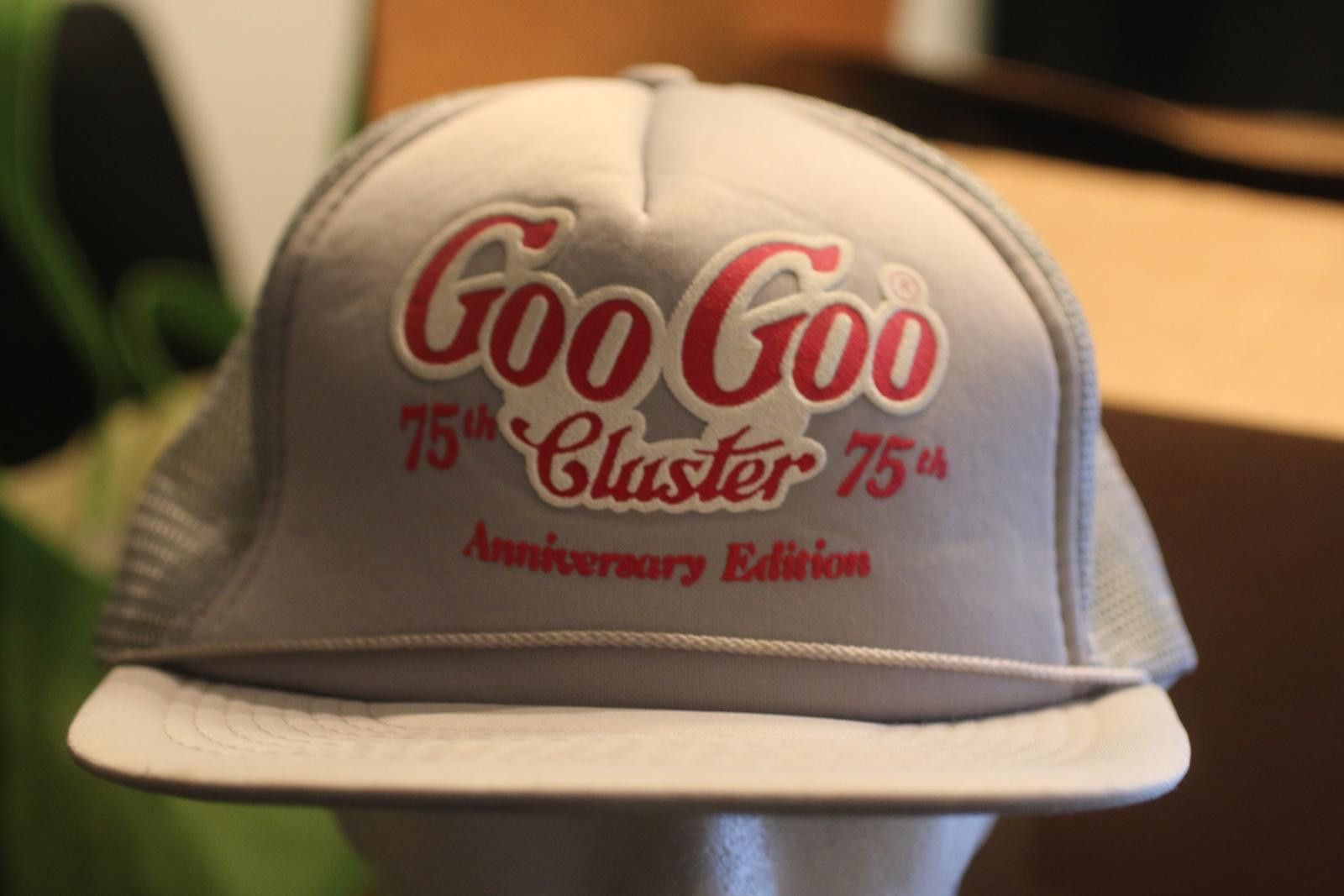 Coca Cola Goo Goo Cluster 75th Anniversary Trucker Snapback Hat Gray Size ONE SIZE - 1 Thumbnail