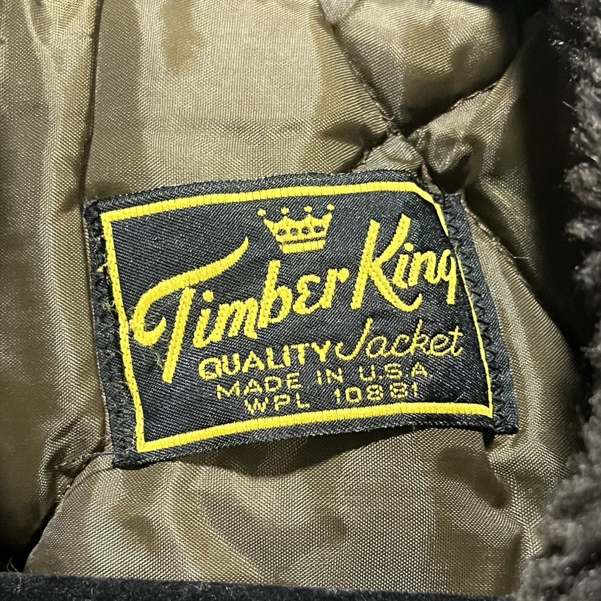 Vintage Vintage 70s Timber King Bomber Flight Jacket Faux Fur Large Size US L / EU 52-54 / 3 - 5 Thumbnail