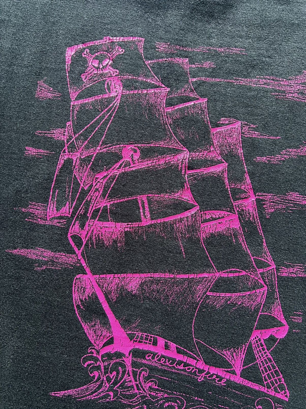 Vintage ‘00s Alexisonfire Band Tee Shirt Tour Elliott Smith Hardcore Size US M / EU 48-50 / 2 - 4 Thumbnail