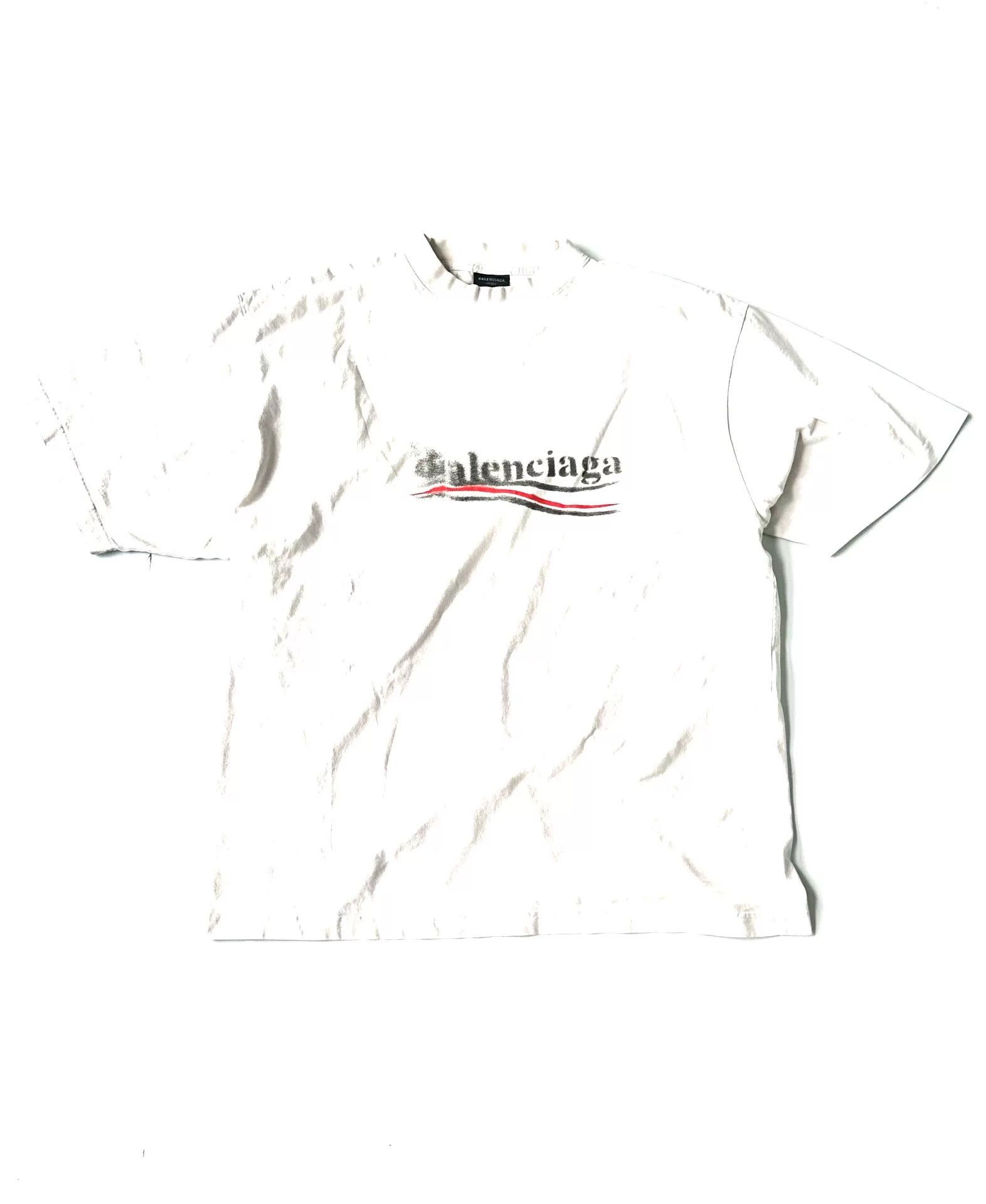 Balenciaga Balenciaga Dissolved Coke Short Sleeve Size US XL / EU 56 / 4 - 1 Thumbnail