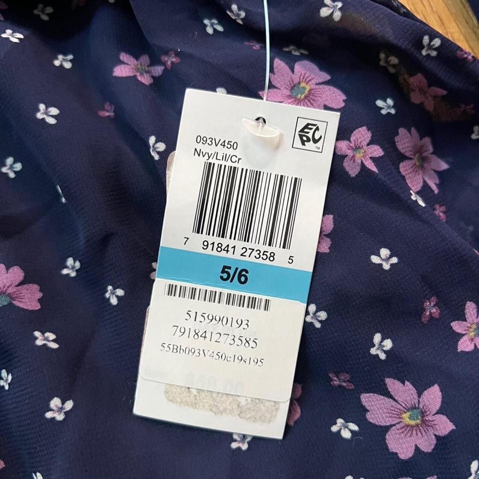 Other NWT B Darlin Navy floral fit + flare dress Size M / US 6-8 / IT 42-44 - 7 Thumbnail