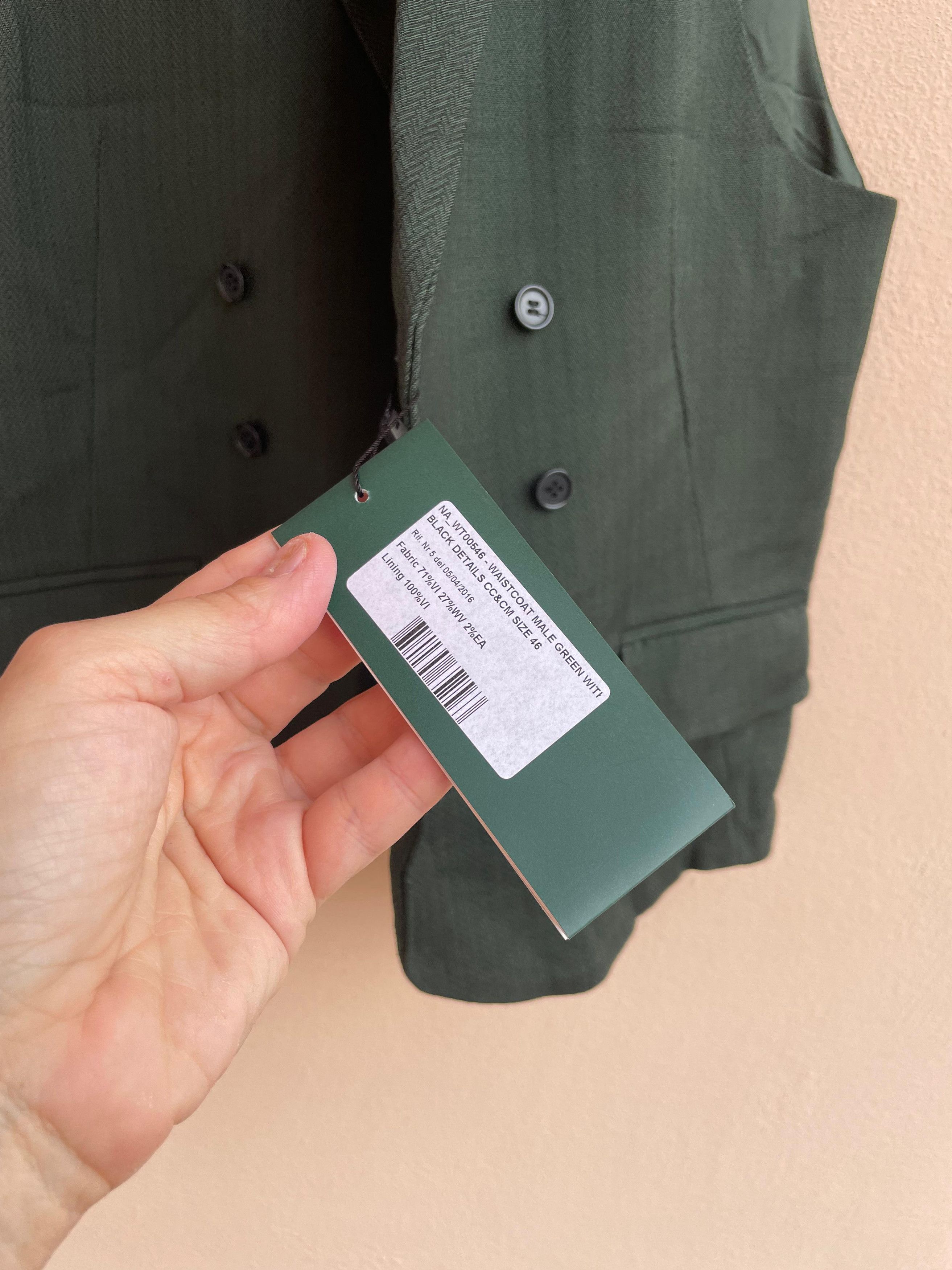 Other Alitalia Ettore Bilotta Gilet Official Steward 46 Size US S / EU 44-46 / 1 - 3 Thumbnail