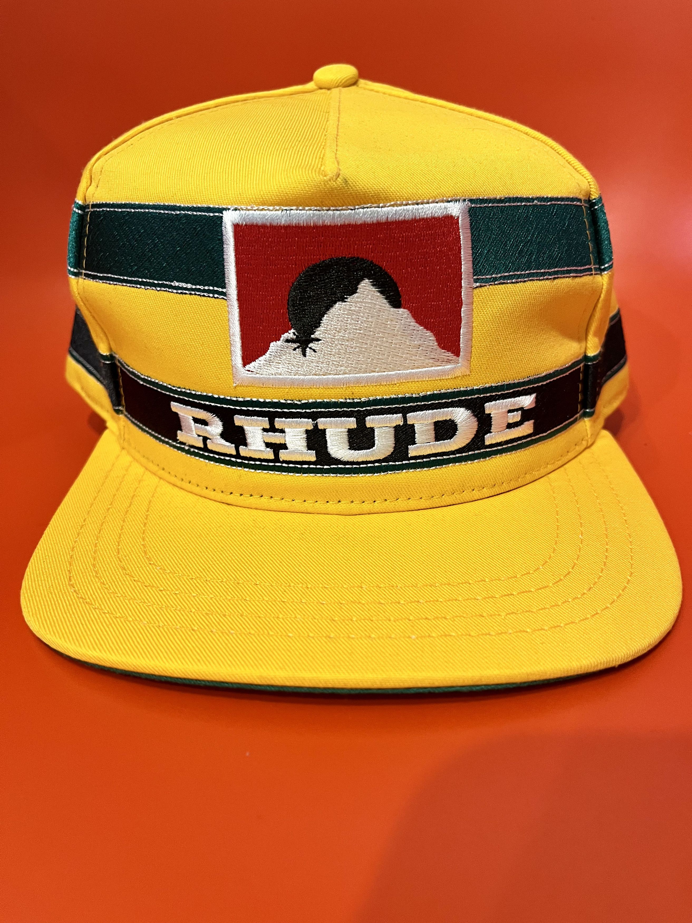 Rhude RHUDE AYRTON SENNA SNAPBACK | Grailed