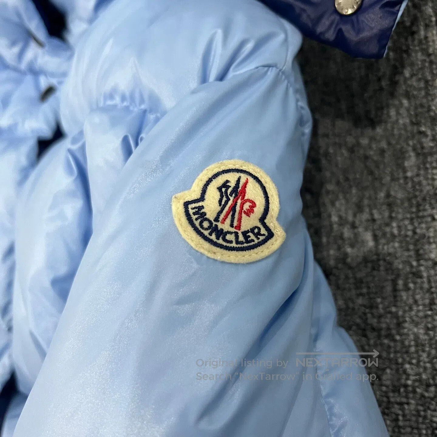 Moncler Moncler Parana Baby Blue Down Jacket| Size US XS / EU 42 / 0 - 4 Thumbnail