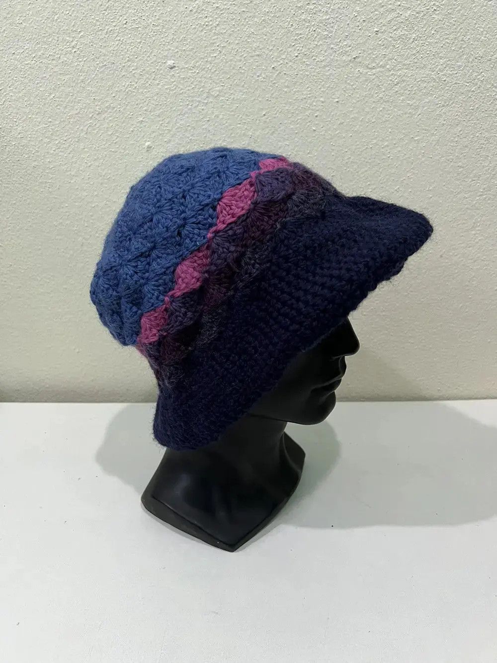 Japanese Brand Japanese Brand Knitted Handmade Beanie Hat Size ONE SIZE - 4 Thumbnail