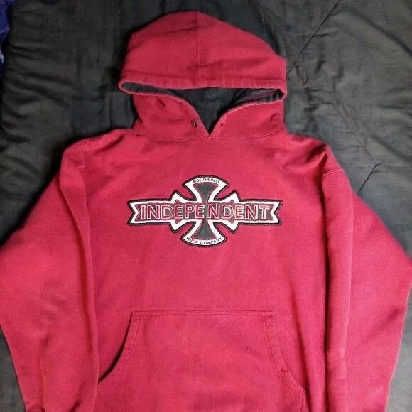 Independent Truck Co. Vintage 90s Independent Trucks Skateboard Hoodie Sweatshirt Size US S / EU 44-46 / 1 - 2 Thumbnail