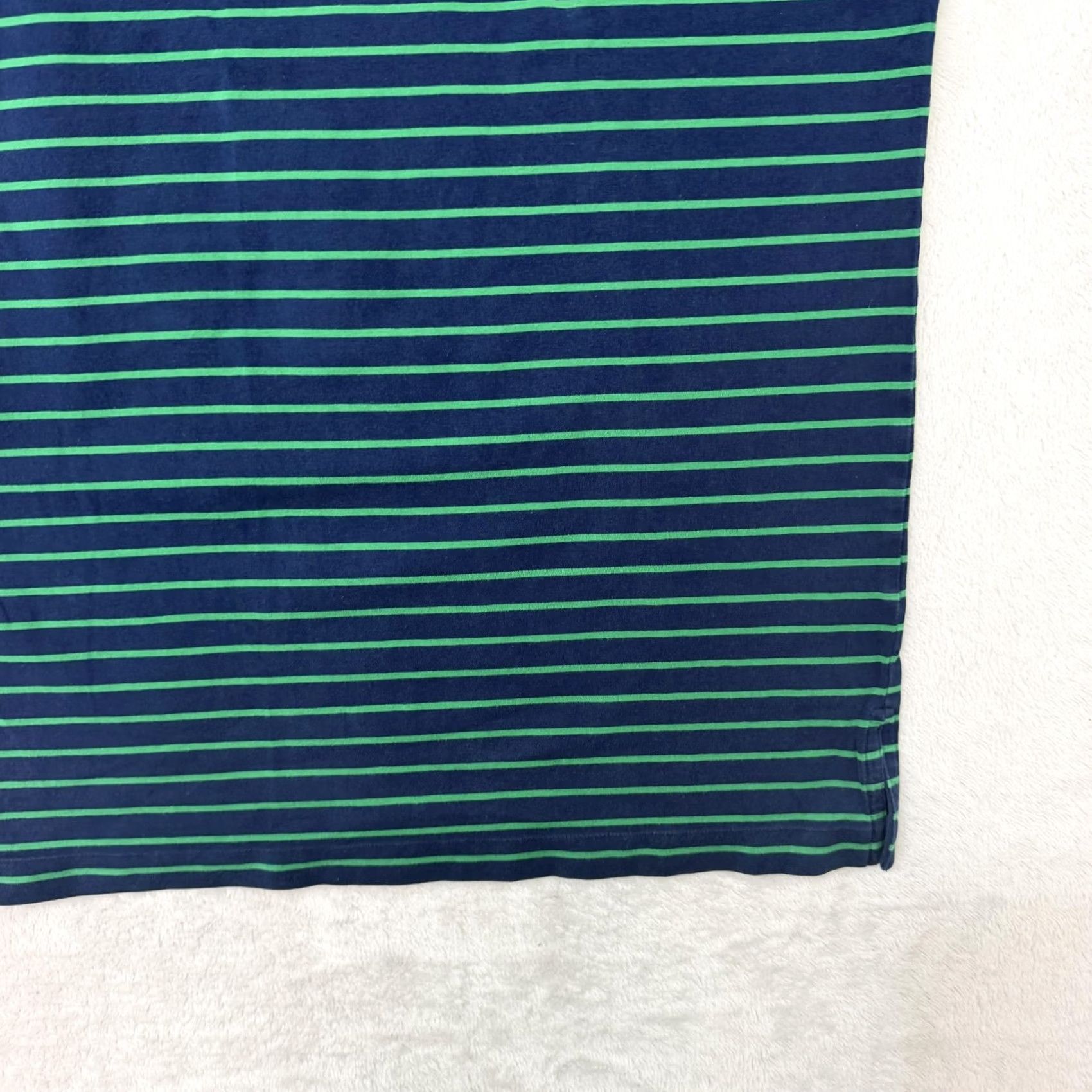 Polo Ralph Lauren Ralph Lauren Polo Golf Shirt Mens Large Blue Striped Athletic Pro Fit Short Sleeve Cap Collar Polo Shirt Band Logo Casual Performance Size US L / EU 52-54 / 3 - 4 Thumbnail