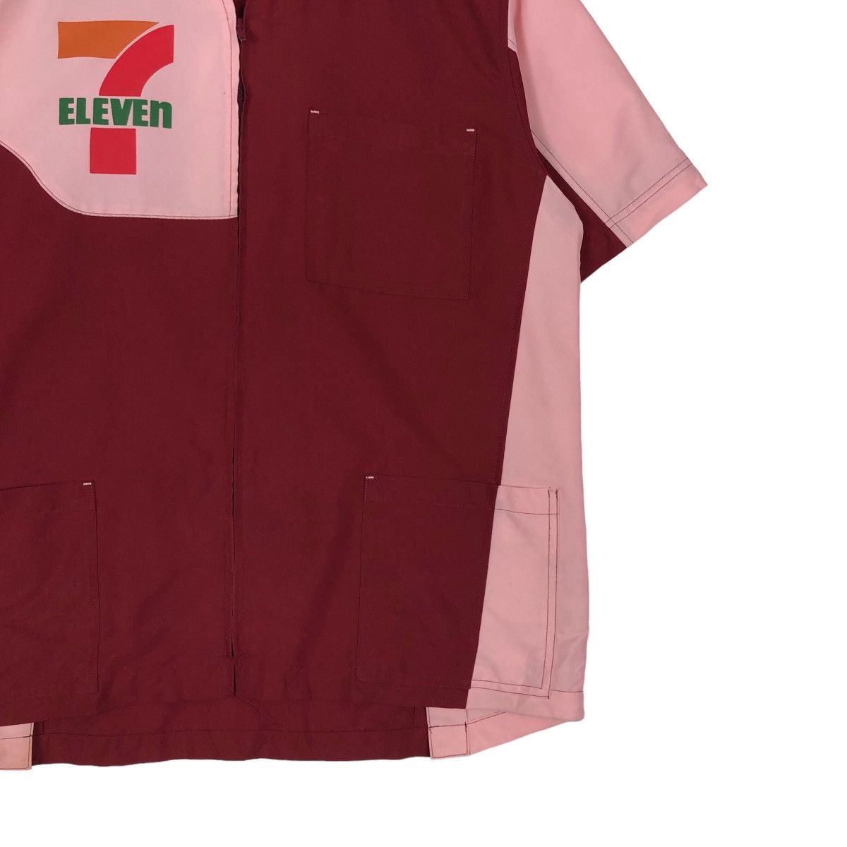 Japanese Brand 🔥Vintage Work Jacket 7-Eleven Big Logo Spell Out Size US L / EU 52-54 / 3 - 5 Thumbnail