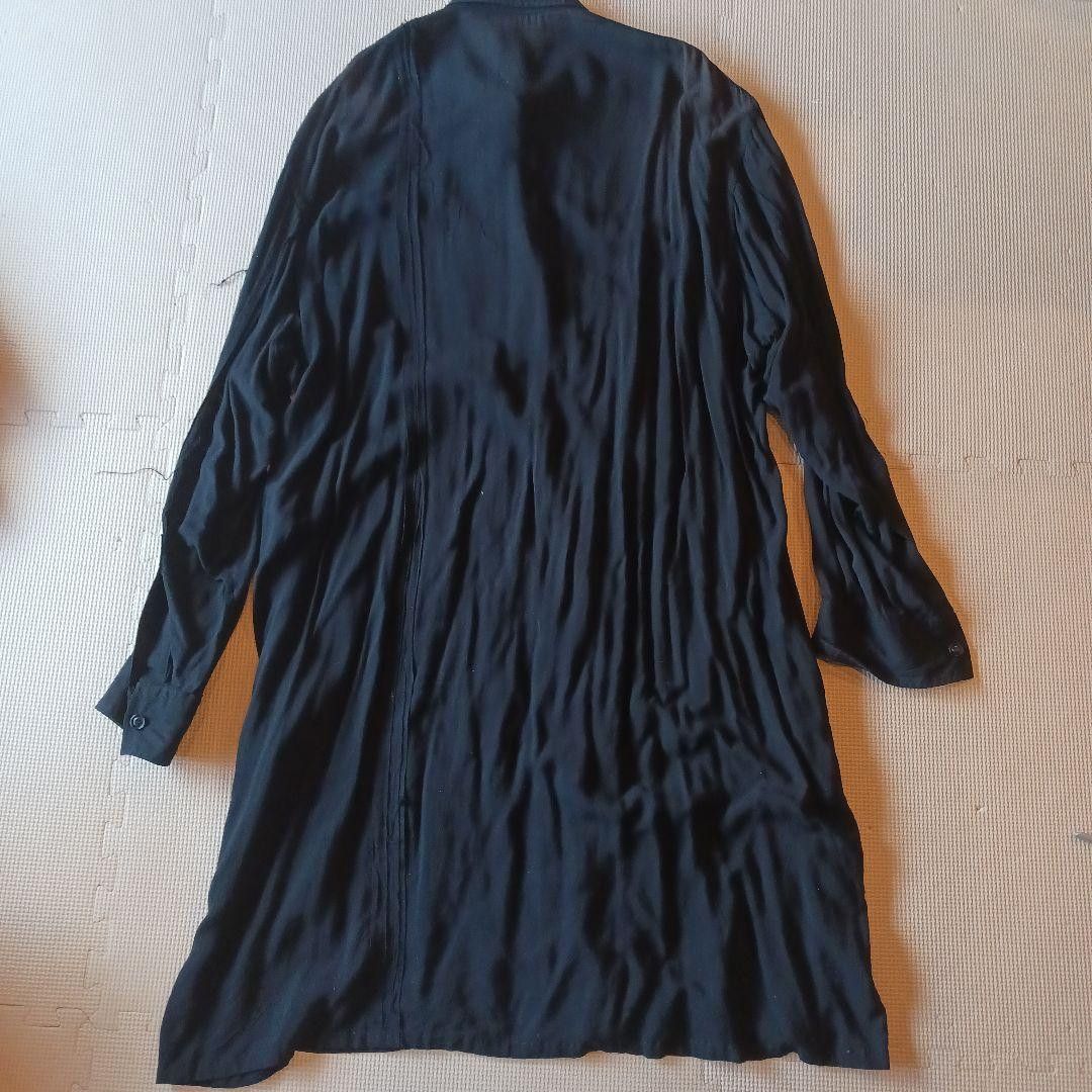 Yohji Yamamoto POUR HOMME 19ss wrinkled long shirts HW-B47-204 Size US L / EU 52-54 / 3 - 2 Thumbnail