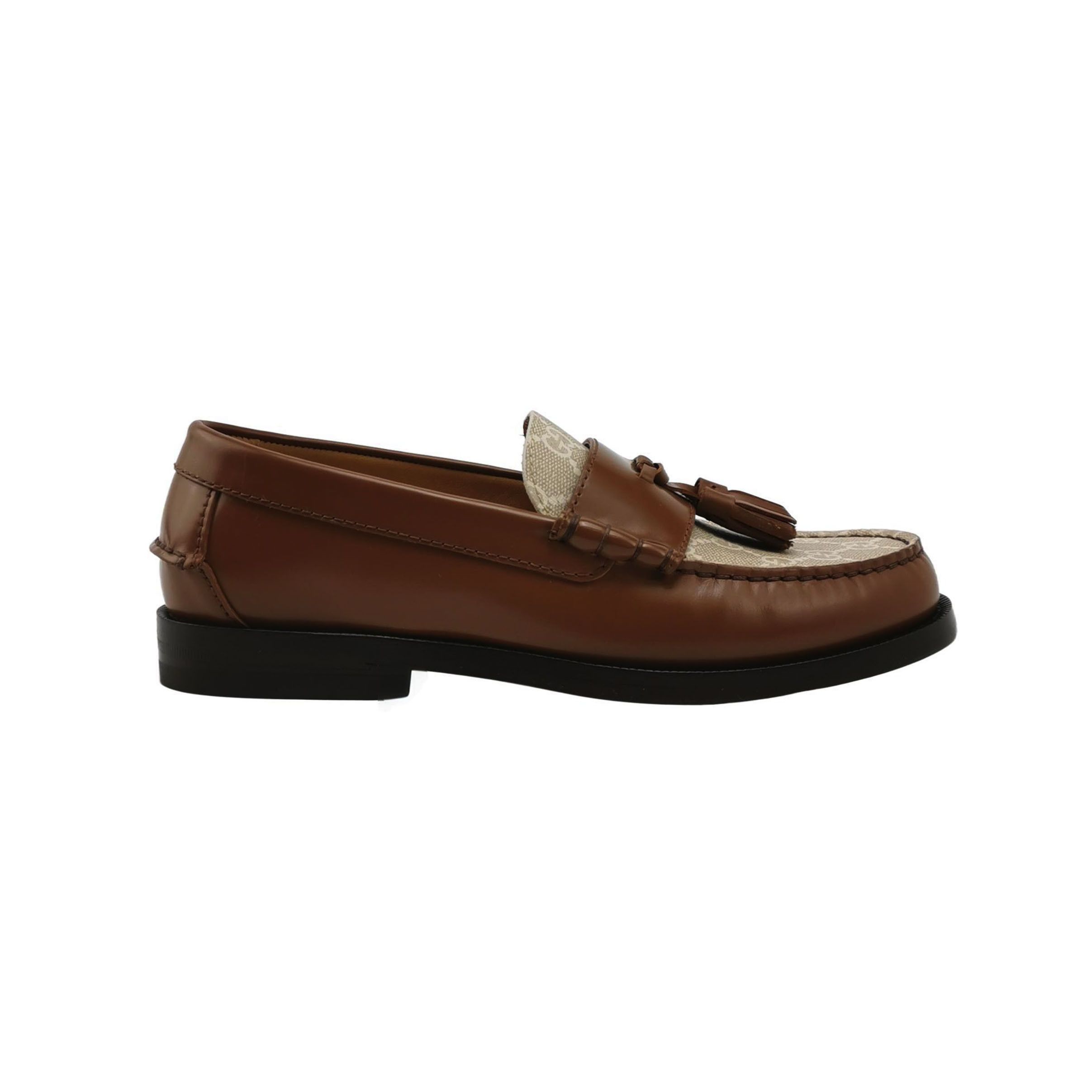Gucci Gucci Men 5.5 Leather Size US 5.5 / EU 38 - 1 Thumbnail