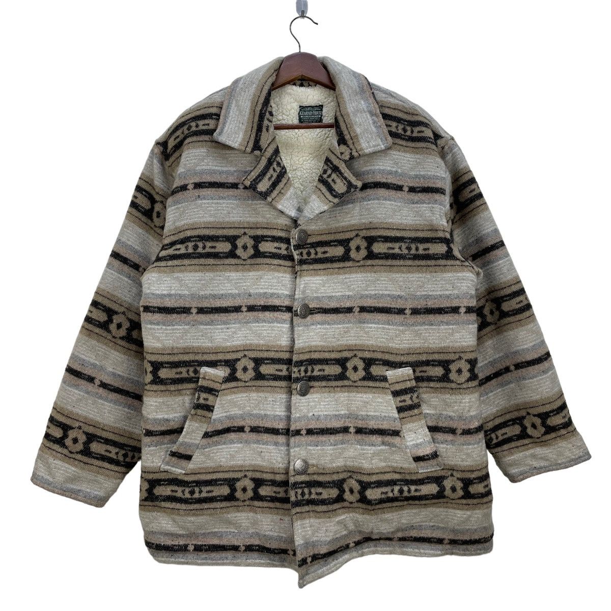 Japanese Brand Vintage Kearney House Native Sherpa Jacket Size US M / EU 48-50 / 2 - 1 Thumbnail